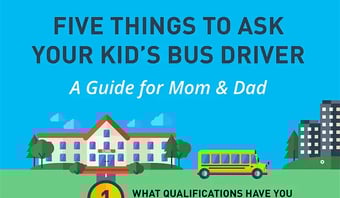 5 Things to Ask Your Kid's School Bus Driver Infographic