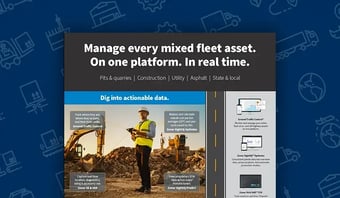 Manage every mixed fleet asset.