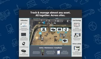 Track & manage almost any asset. All together. Across sites.