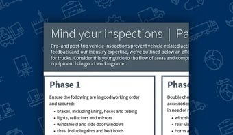 Mind your inspections: Freight Trucks