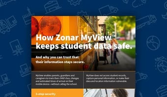How Zonar MyView™ keeps student data safe.