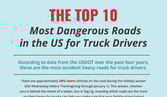 Top 10 Most Dangerous Roads in the US for Truck Drivers