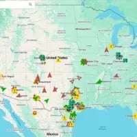 Zonar Ground Traffic Control platform map view
