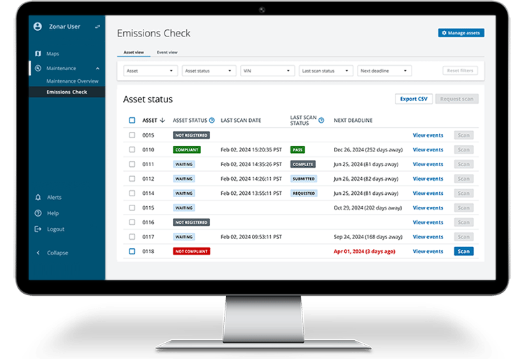 Zonae-Emissions-Check-screen