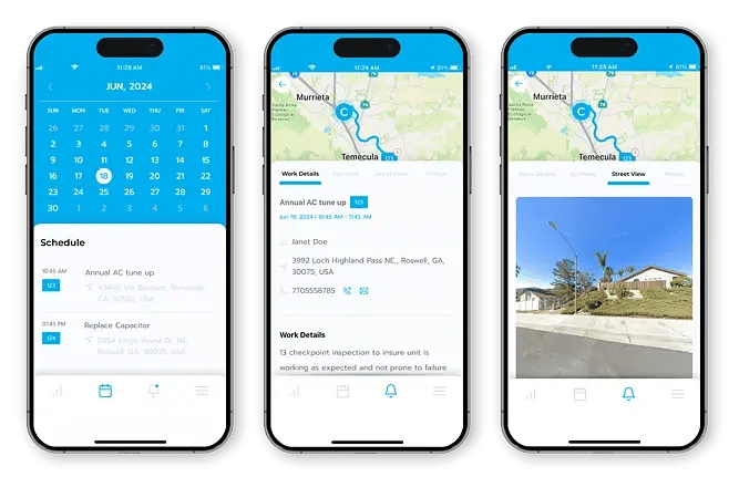 FieldSync mobile app