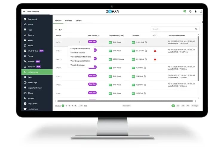 zonar-platform-maintenance
