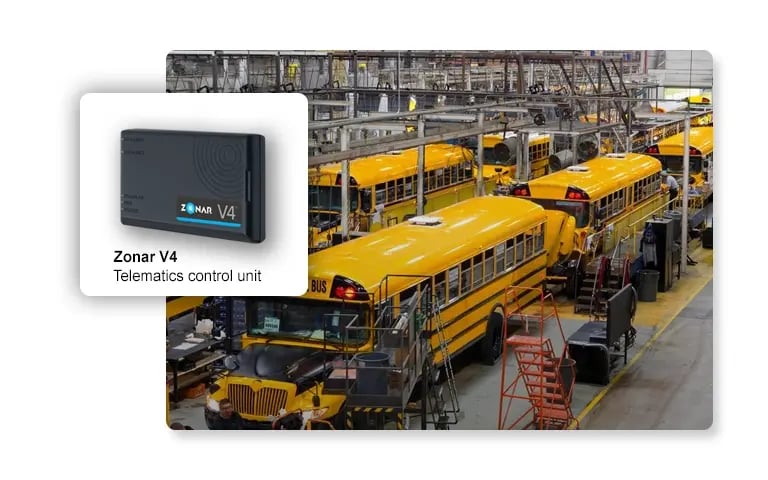 Fleet telematics OEM grade tether telematics control units