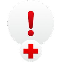 Emergency – American Red Cross logo