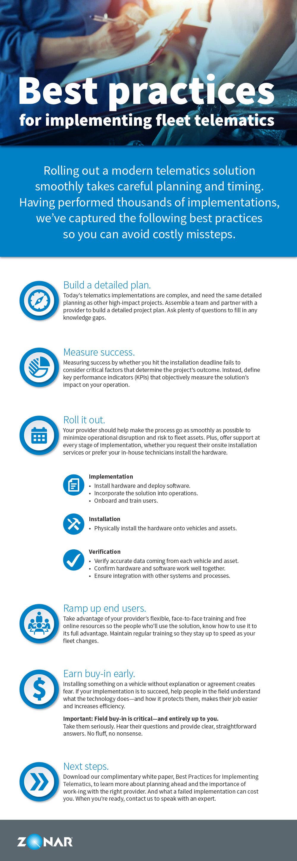 Best practices for implementing telematics