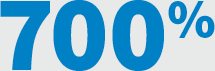 700%