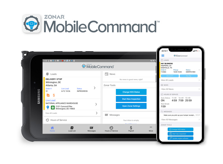 Zonar MobileCommand