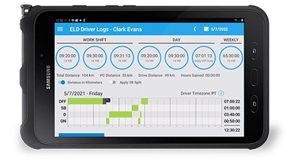 Zonar Logs - Canadian ELD solution