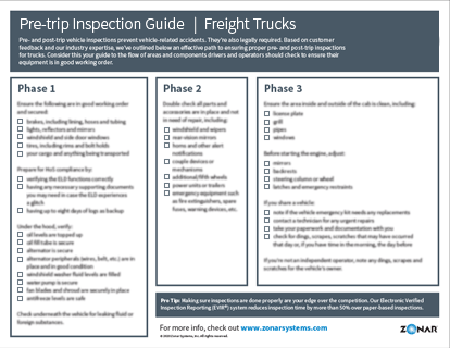 pre-trip-inspection-checklist-guide Pre-trip inspection checklist for Freight