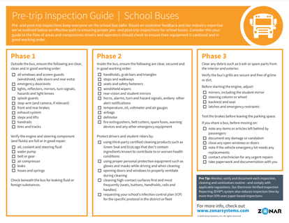 bus-pre-trip-inspection-checklist-guide School bus checklist guide