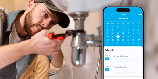 plumber-field-service-managment-app All-in-one field services management for plumbing fleets