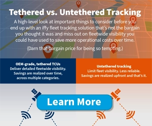 Tethered vs untethered telematics
