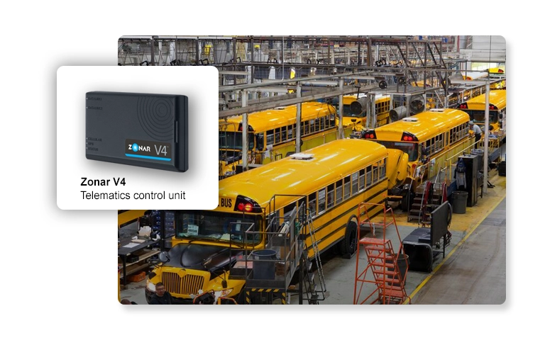 Fleet telematics OEM grade tether telematics control units