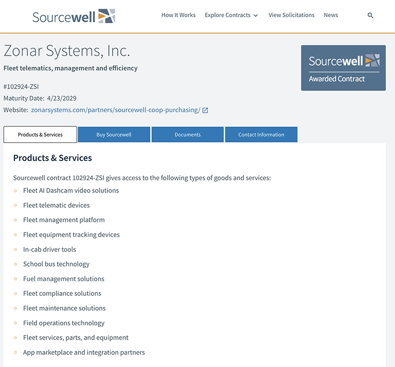 Sourcewell Co-op Purchasing