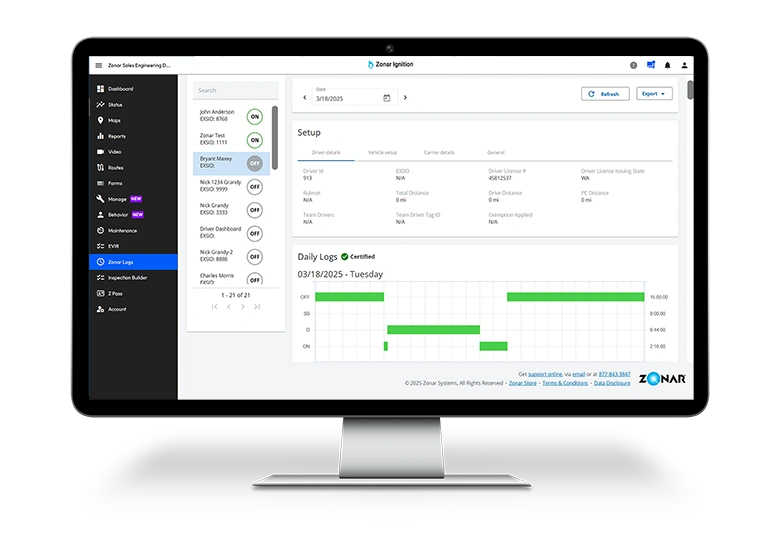 zonar-logs-ignition Zonar Logs